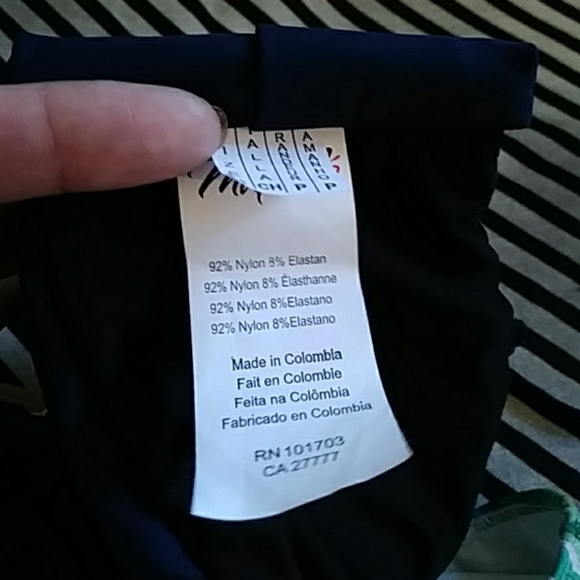 NWT Mapale' resort two piece bathing suit - Picture 3 of 5